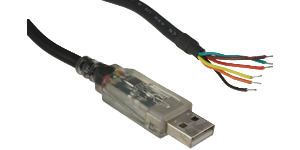 Adapters USB to RS-232 RS-485 with FTDI.